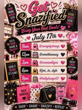 Get Snazified Weekend Getaway - SHARE TRAIN!!!